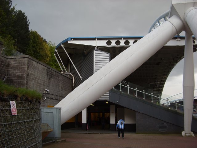 Side of the East Stand